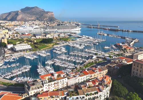 Palermo quarto porto d’Italia per numero di crocieristi e decimo nell’intero bacino mediterraneo