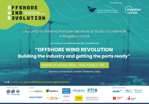 L’energia del vento: a Palermo una conferenza sull’eolico offshore